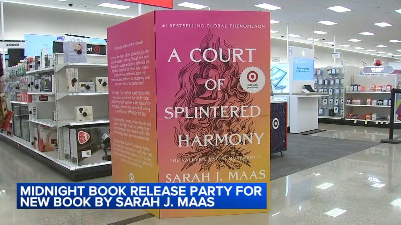 New 'ACOTAR' book 6 released: 'A Court of Splintered Harmony' by Sarah J. Maas is here; how to read series in order
       — Levittown Community news